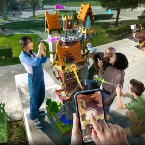 移动 AR 游戏 Minecraft Earth 在英国进入抢先体验阶段